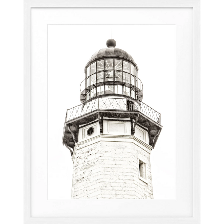 Poster Hamptons Montauk ’Lighthouse’ HM13 - Weiss 1.5cm