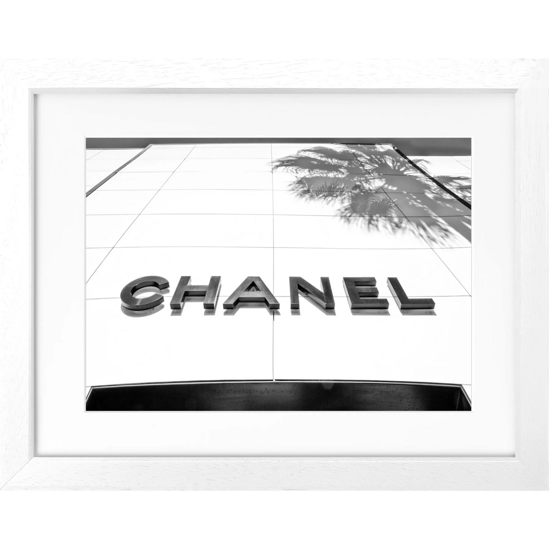 Poster Kalifornien Beverly Hills ’CHANEL’ HW06 - Weiss