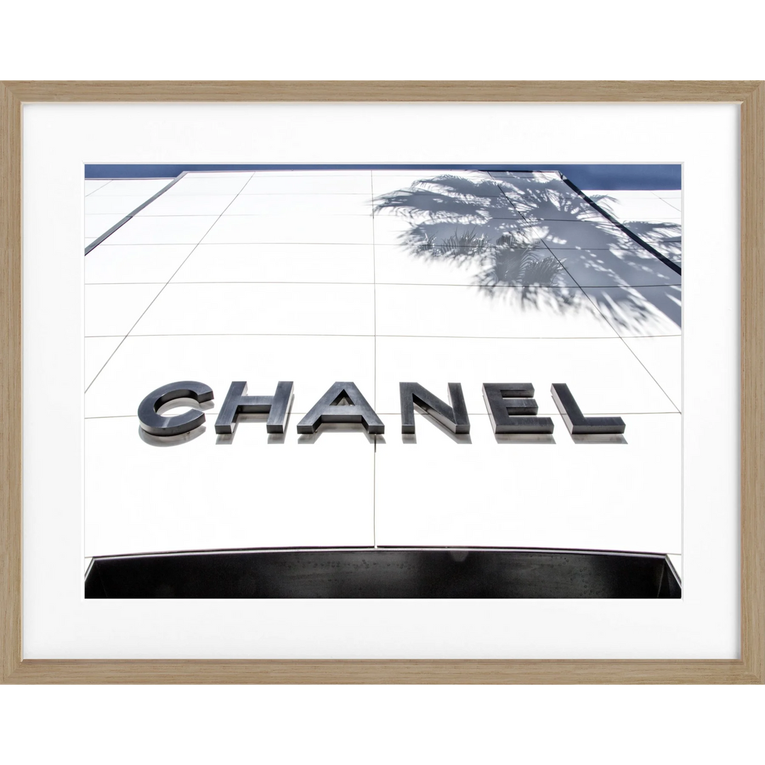 Poster Kalifornien Beverly Hills ’CHANEL’ HW06 - Eiche
