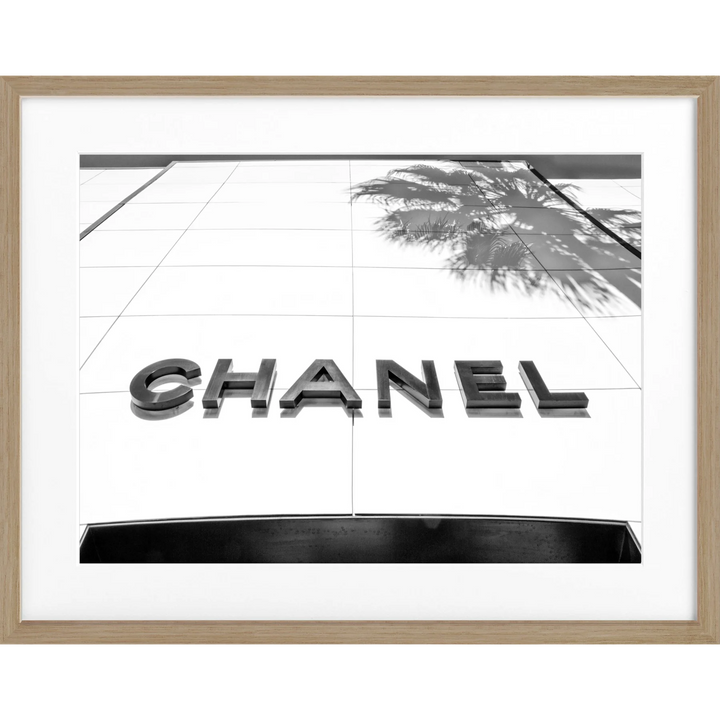 Poster Kalifornien Beverly Hills ’CHANEL’ HW06 - Eiche