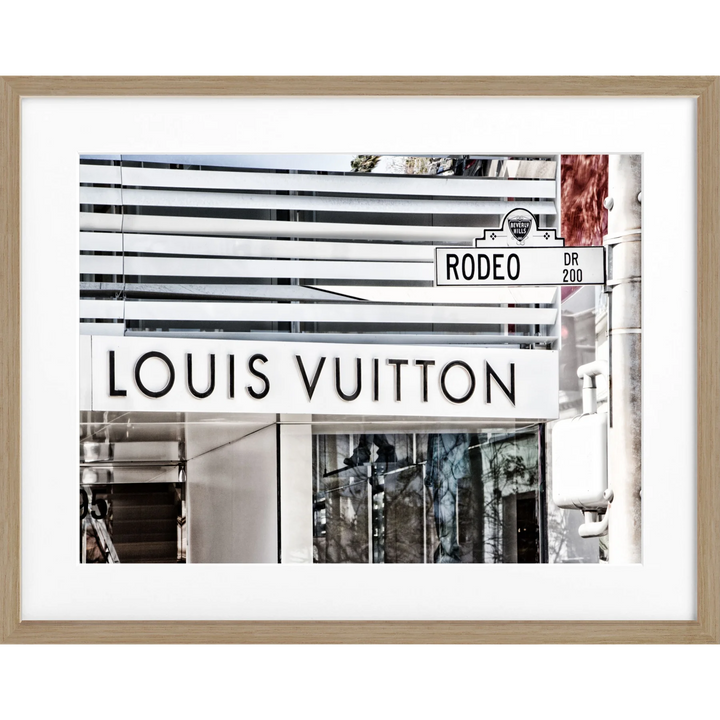Poster Kalifornien Beverly Hills ’Louis Vuitton’ HW03