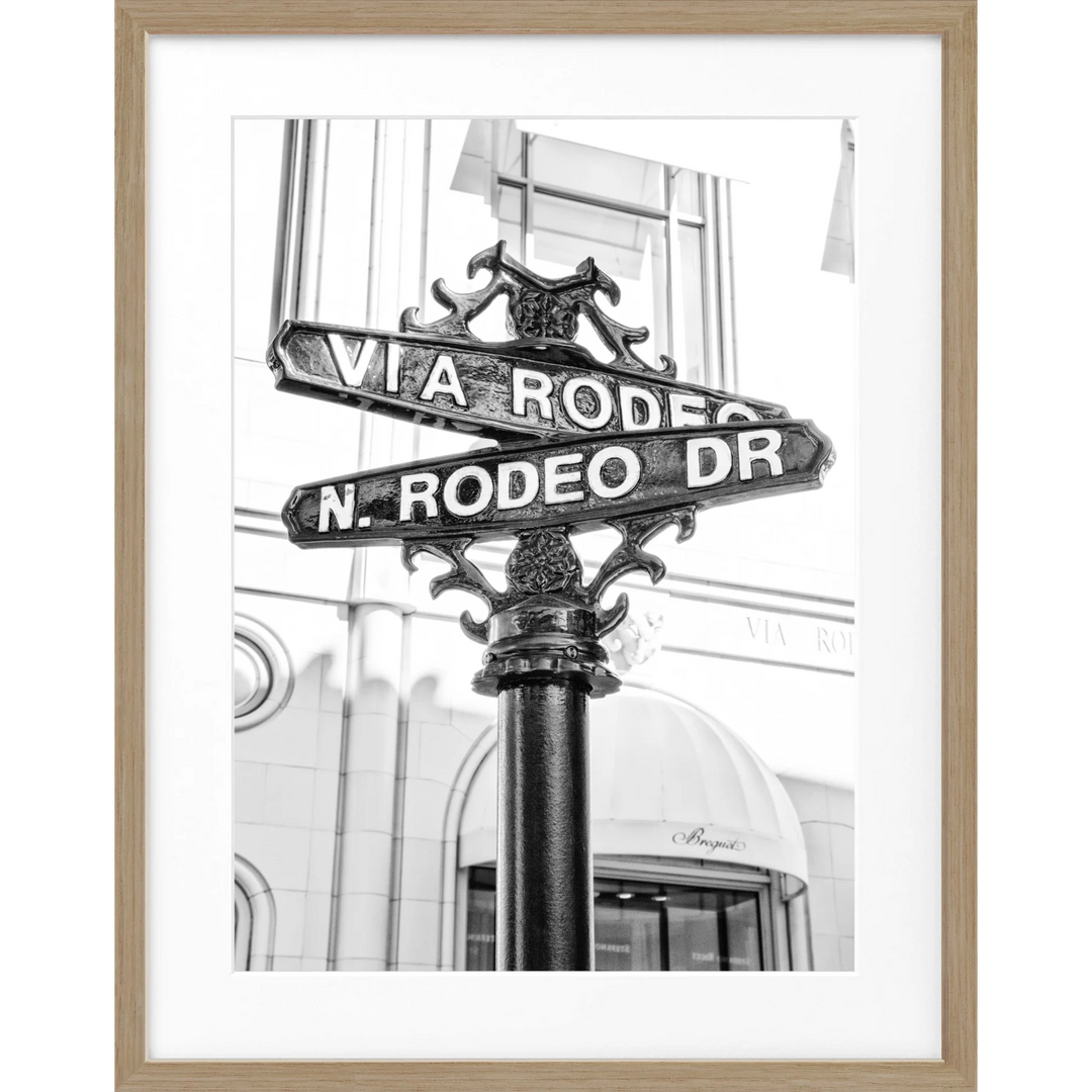 Poster Kalifornien Beverly Hills ’Rodeo Drive’ HW04