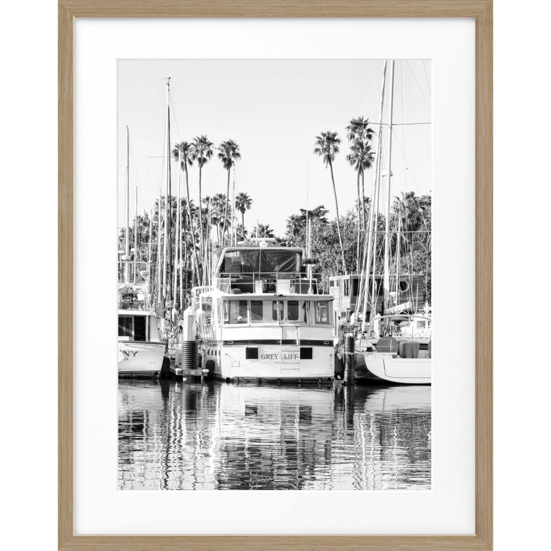 Poster Kalifornien ’Boat’ K33 - Eiche Furnier 1.5cm / S
