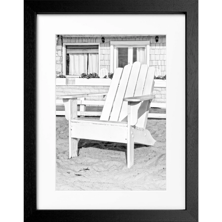 Poster Kalifornien ’Deckchair’ K182 - Weiss 3cm