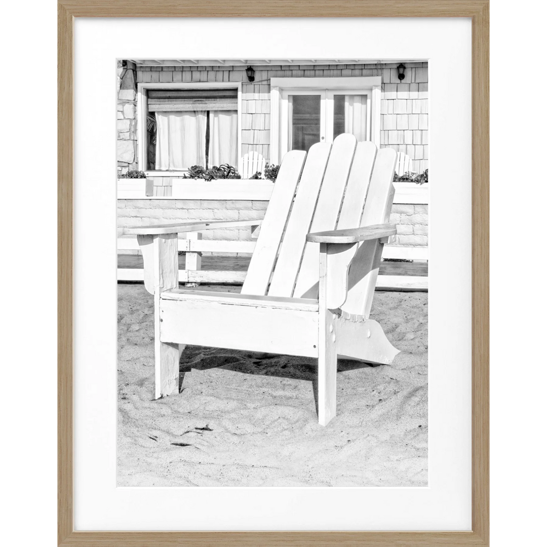Poster Kalifornien ’Deckchair’ K182 - Eiche Furnier