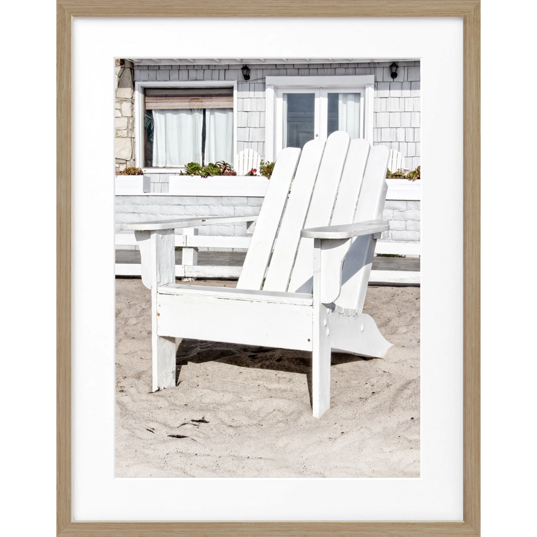 Poster Kalifornien ’Deckchair’ K182 - Eiche Furnier