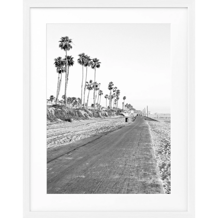 Poster Kalifornien ’Huntington Beach’ K153 - Weiss