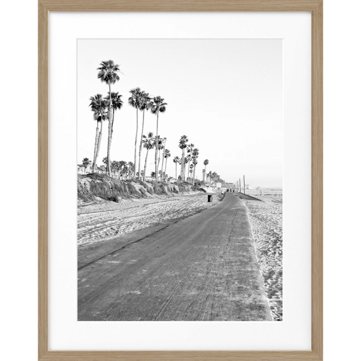 Poster Kalifornien ’Huntington Beach’ K153 - Eiche