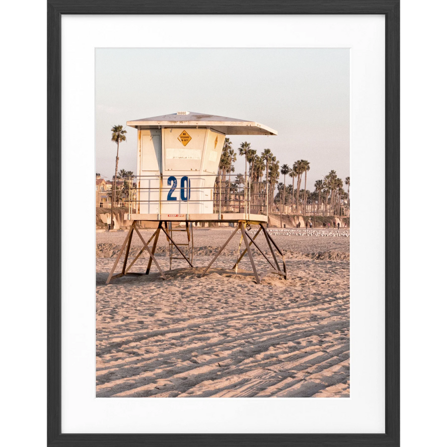 Poster Kalifornien Huntington Beach ’Lifeguard’ K155A