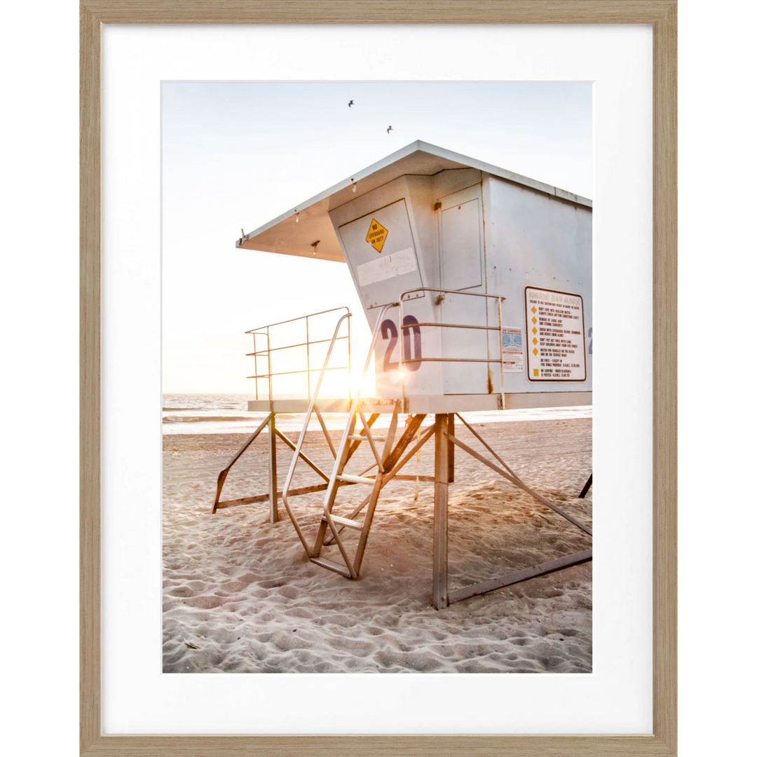 Poster Kalifornien Huntington Beach ’Lifeguard’ K156