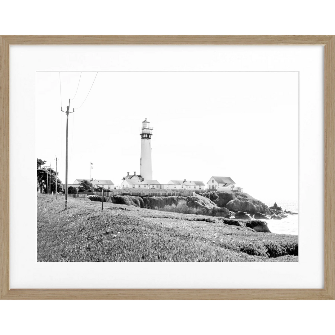 Poster Kalifornien ’Lighthouse’ L02 - Eiche Furnier
