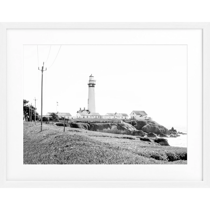 Poster Kalifornien ’Lighthouse’ L02 - Weiss 1.5cm