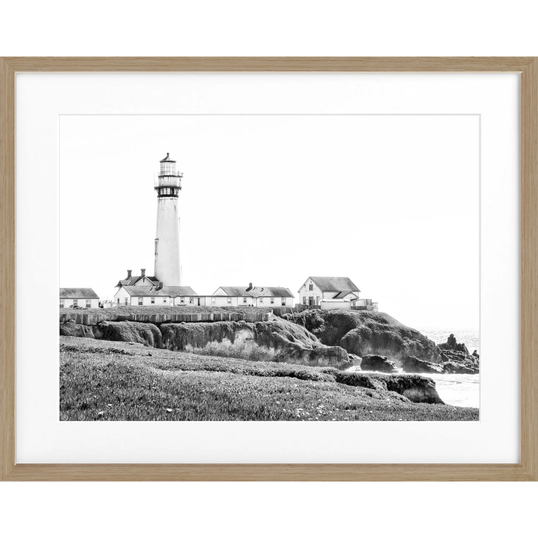 Poster Kalifornien ’Lighthouse’ L10 - Eiche Furnier