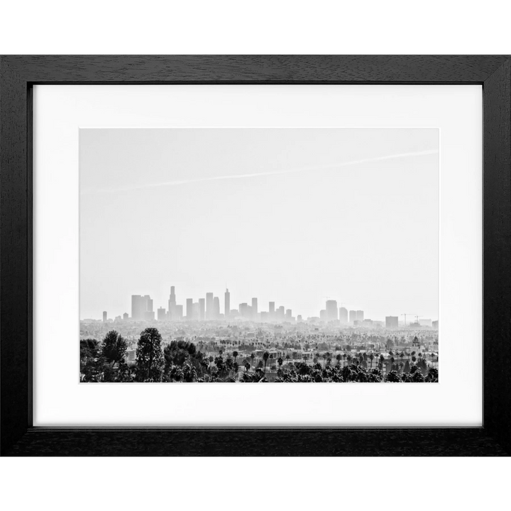 Poster Kalifornien Los Angeles ’Skyline’ HW10 - Schwarz