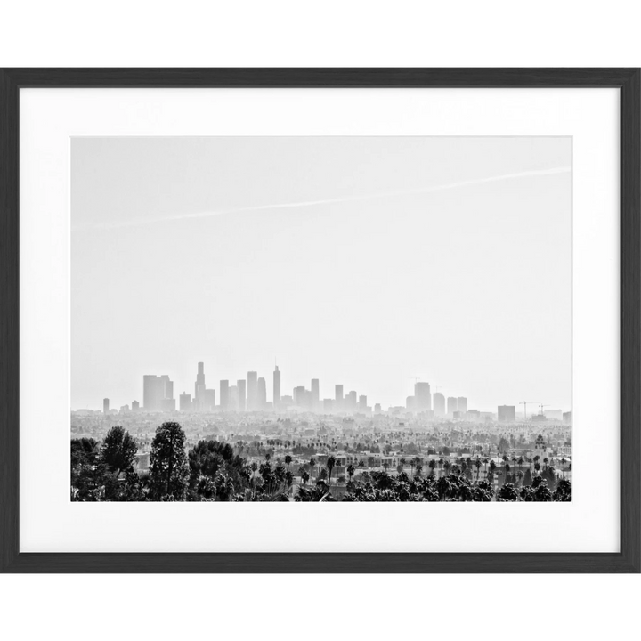 Poster Kalifornien Los Angeles ’Skyline’ HW10 - Schwarz