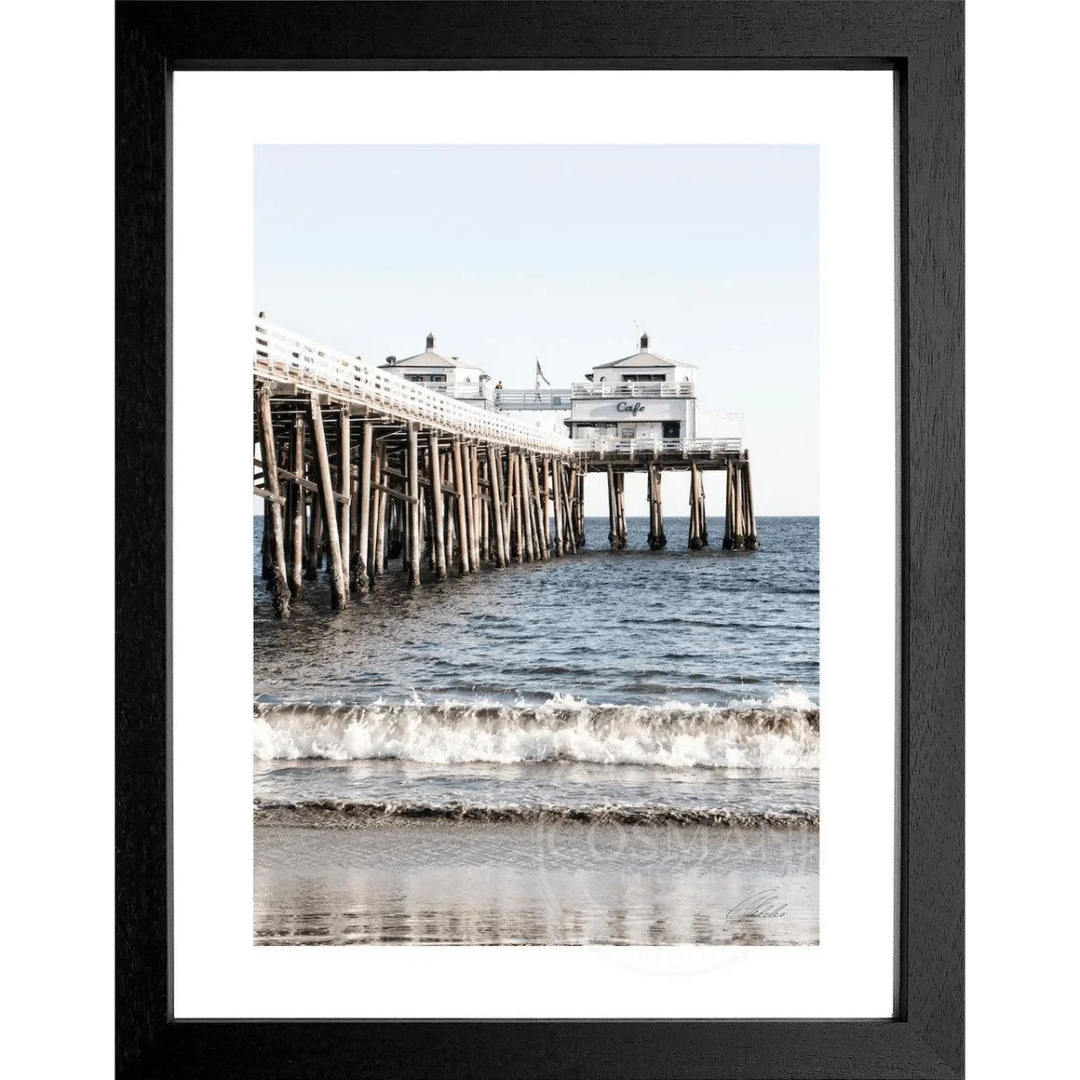 Cosman-Interior Poster  Kalifornien Malibu Beach "Pier" K90