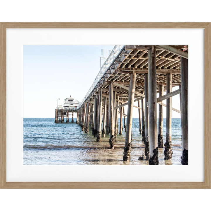 Poster Kalifornien Malibu Beach ’Pier’ K91 - Eiche