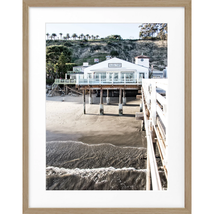 Poster Kalifornien Malibu Beach ’Pier’ K95 - Eiche