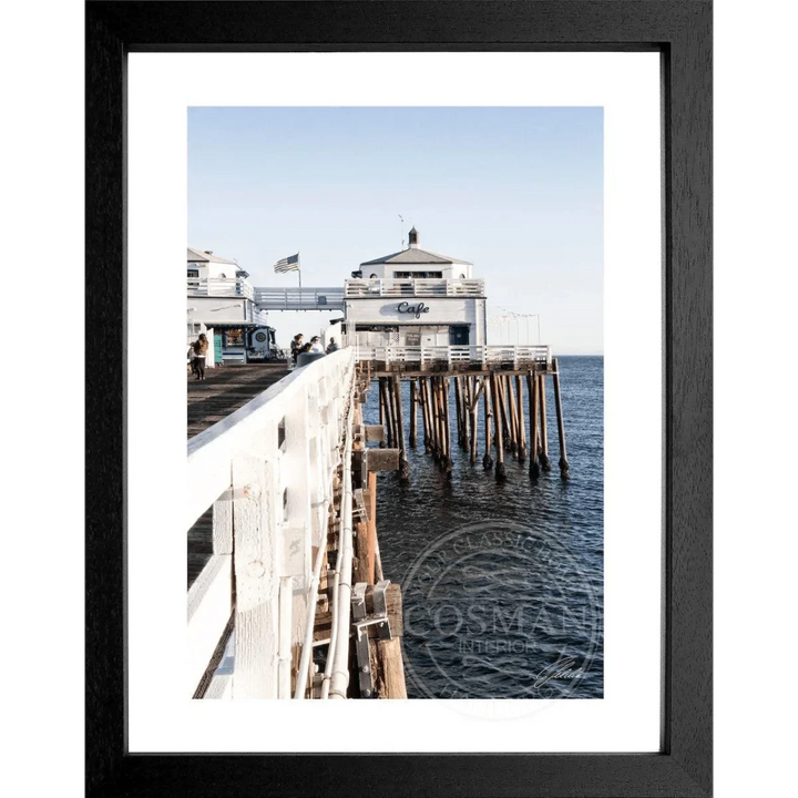 Cosman-Interior Poster  Kalifornien Malibu Beach "Pier" K96