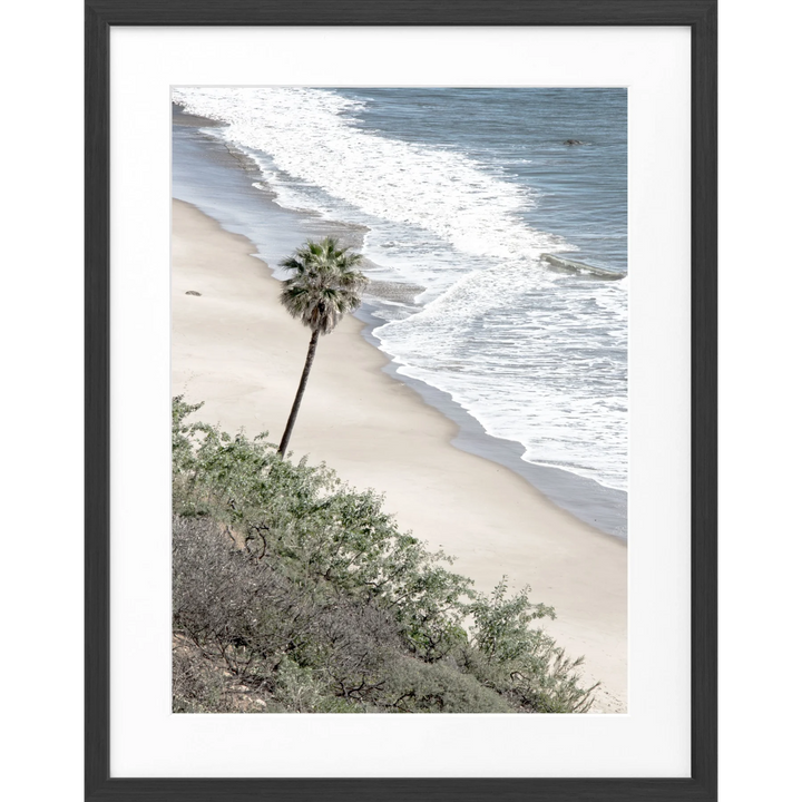 Poster Kalifornien Malibu K64 - Schwarz matt 1.5cm / S