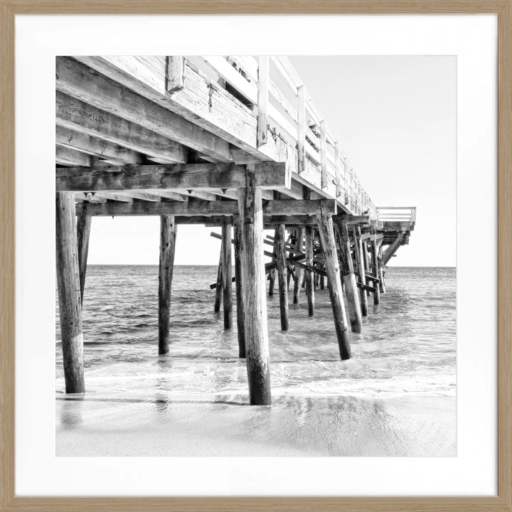 Poster Kalifornien Malibu ’Pier’ K69Q - Eiche Furnier