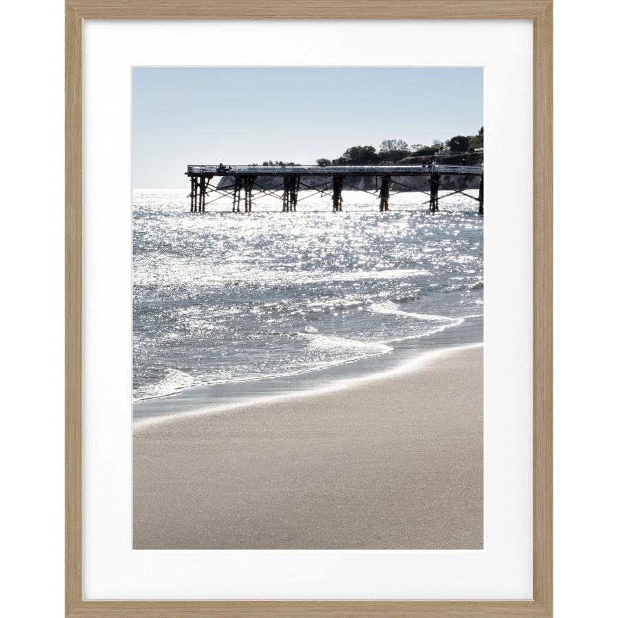 Poster Kalifornien Malibu ’Pier’ K76 - Eiche Furnier