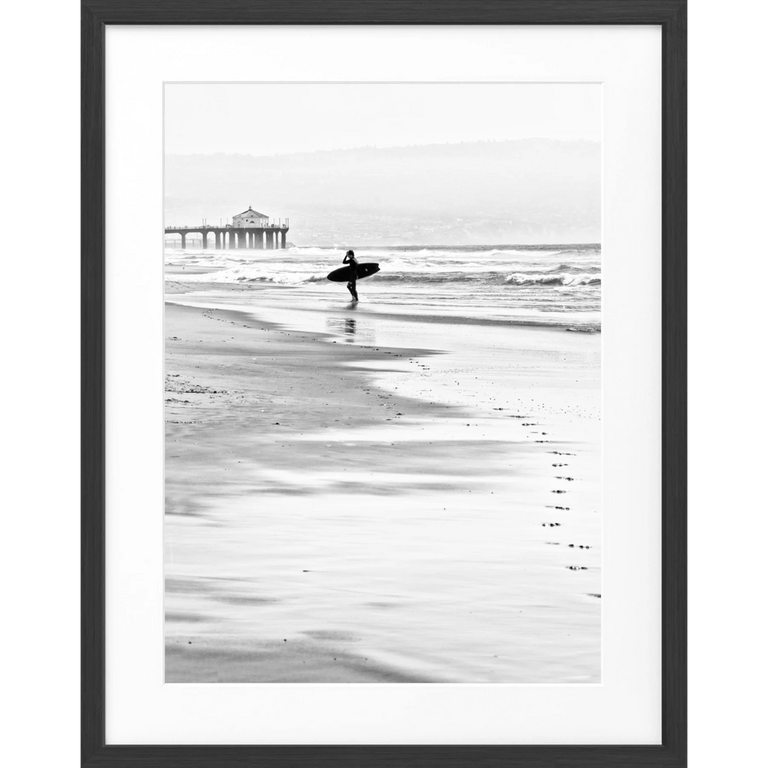 Poster Kalifornien Manhattan Beach ’Surfer’ K192