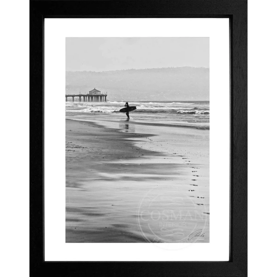 Cosman-Interior Poster  Kalifornien Manhattan Beach "Surfer" K192