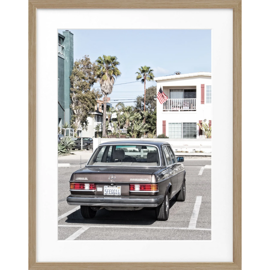 Poster Kalifornien ’Mercedes Classic’ K120 - Eiche