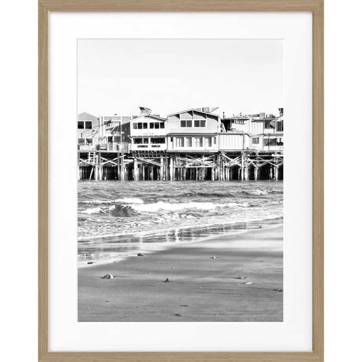 Poster Kalifornien ’Pier Monterey’ K01 - Eiche Furnier