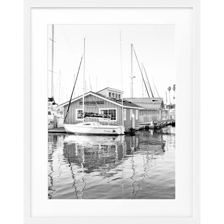 Poster Kalifornien Santa Barbara ’Boat House’ K24 - Poster