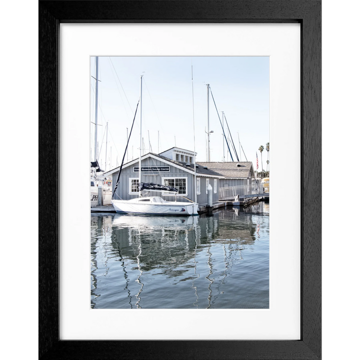 Poster Kalifornien Santa Barbara ’Boat House’ K24