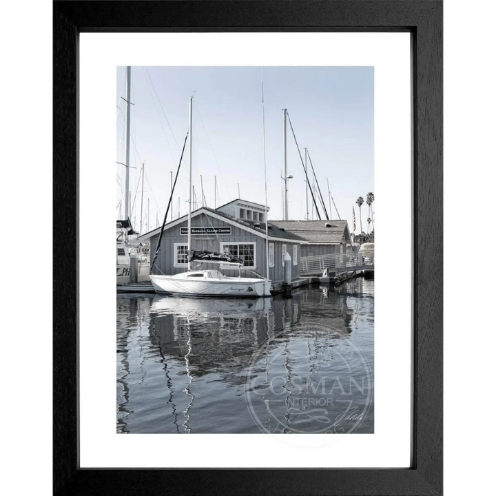 Cosman-Interior Poster  Kalifornien Santa Barbara "Boat House" K24