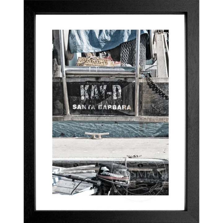 Cosman-Interior Poster  Kalifornien Santa Barbara "Boat" K50