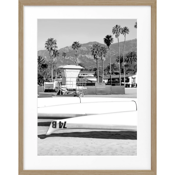 Poster Kalifornien Santa Barbara K26 - Eiche Furnier 1.5cm