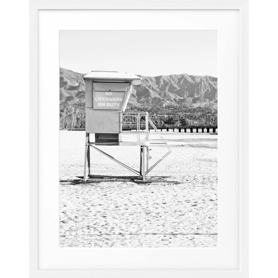 Poster Kalifornien Santa Barbara ’Lifeguard’ K32
