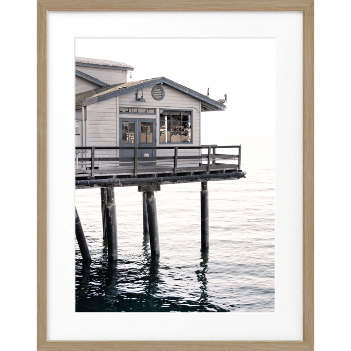 Poster Kalifornien Santa Barbara ’Pier’ K27 - Eiche
