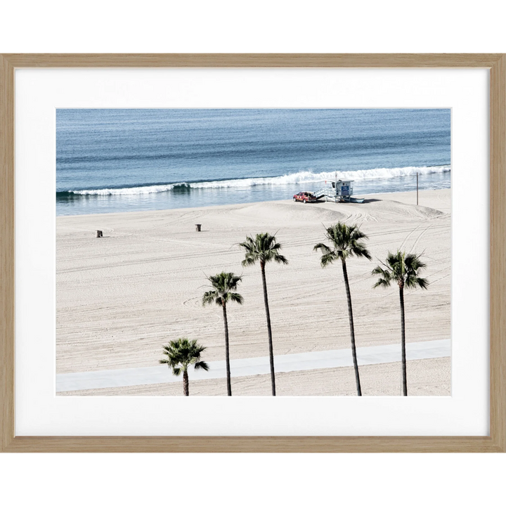 Poster Kalifornien Santa Monica ’Beach’ K100 - Eiche