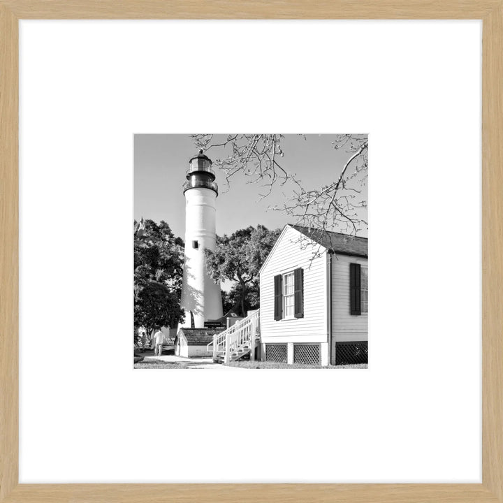 Poster ’Leuchtturm’ Key West FL01O - 43x43cm