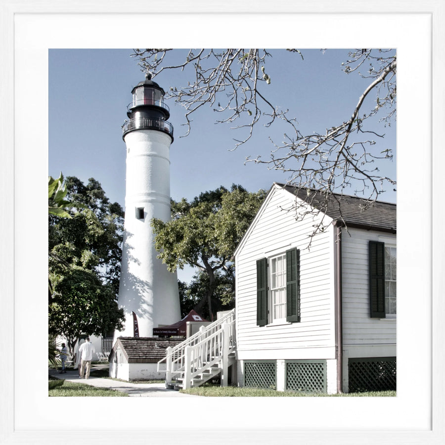 Poster ’Lighthouse’ Florida Key West FL10A - Weiss