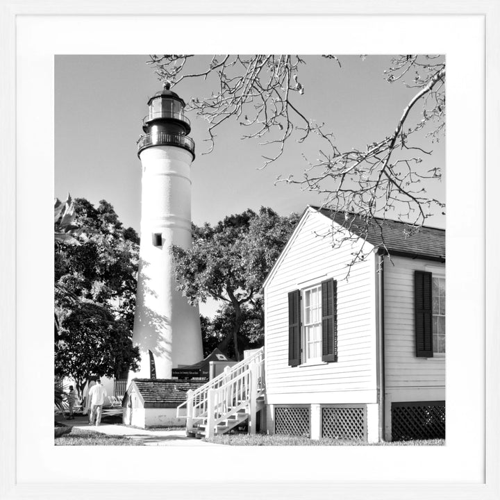 Poster ’Lighthouse’ Florida Key West FL10A - Weiss