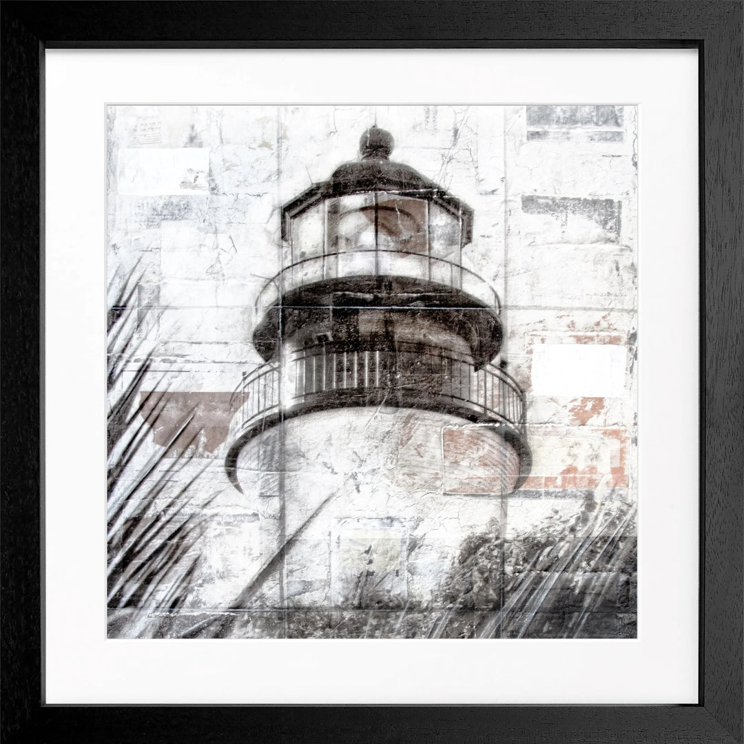 Poster ’Lighthouse’ Key West GM75Q - Rahmenfarbe: