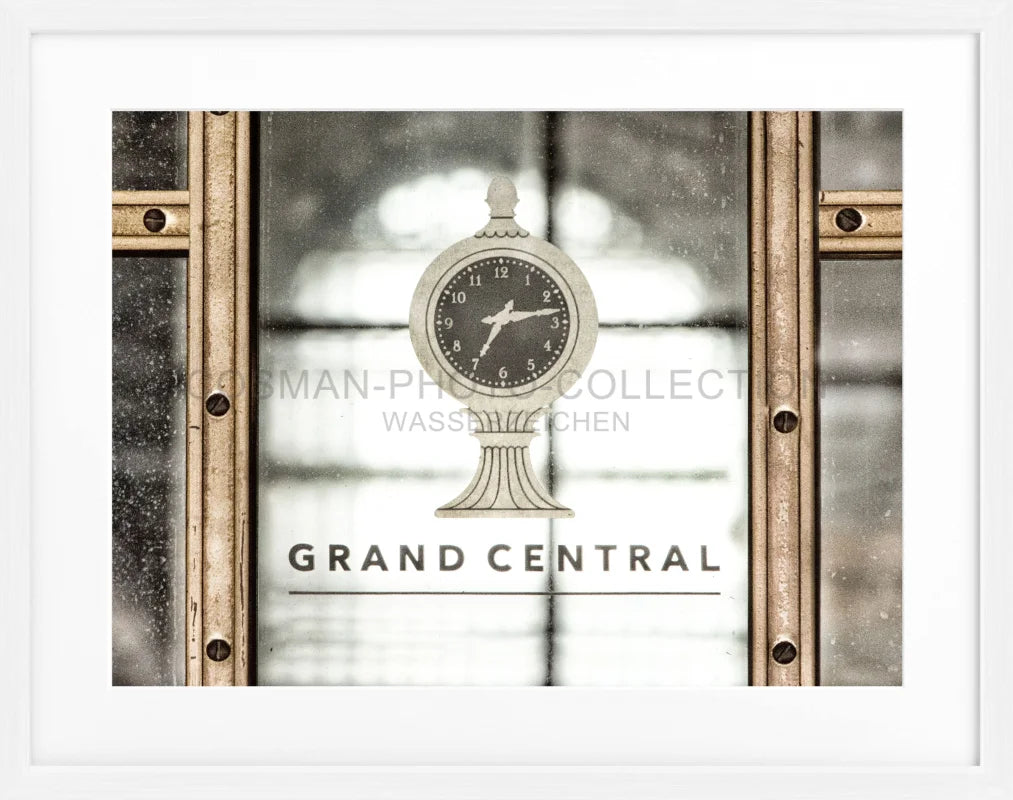Poster New York ’Central Station’ NY88 - Weiss 1.5cm