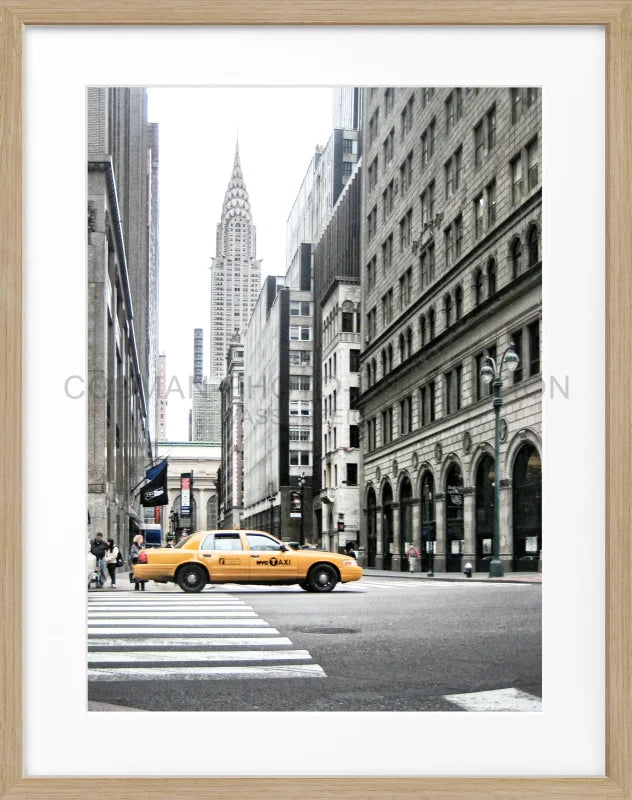 Poster New York ’Chrysler Building’ NY100 - Eiche