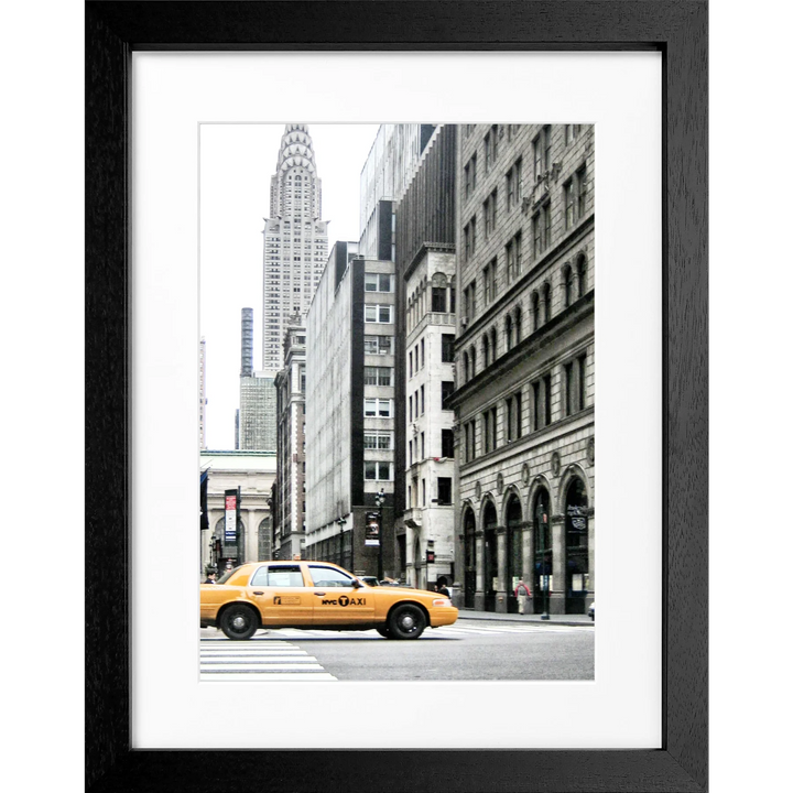 Poster New York ’Chrysler Building’ NY100 - Schwarz 3cm
