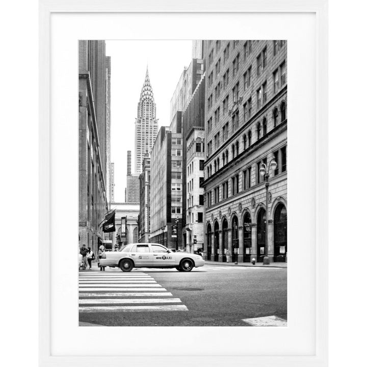 Poster New York ’Chrysler Building’ NY100 - Weiss 1.5cm