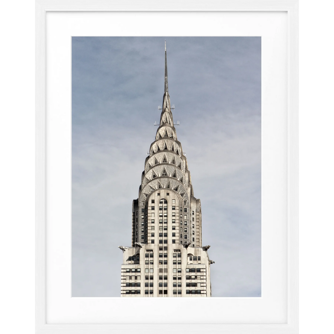 Poster New York ’Chrysler Building’ NY45 - Weiss 1.5cm
