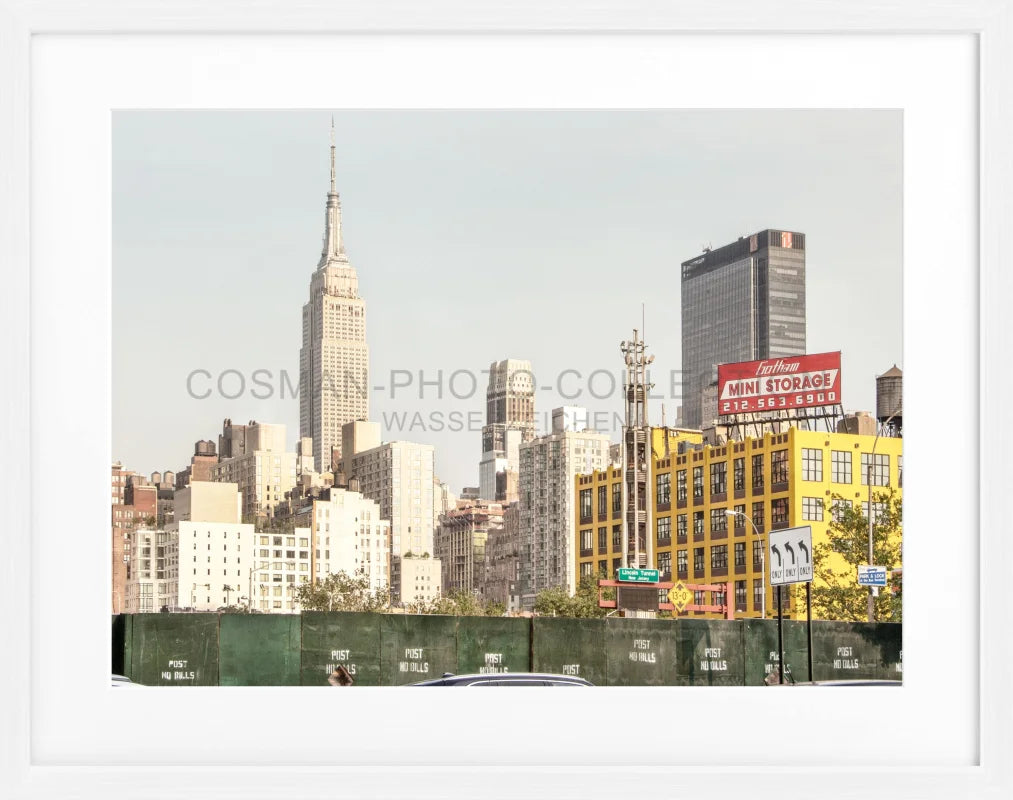 Poster New York ’Empire State Building’ NY116 - Weiss