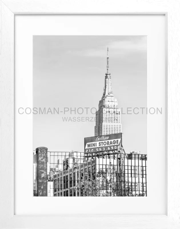 Poster New York ’Empire State Building’ NY117 - Weiss