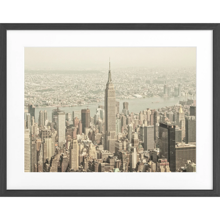 Poster New York ’Empire State Building’ NY38 - Schwarz